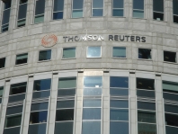 Thomson Reuters net profit exceeded expectations