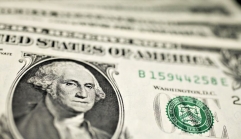 The dollar rose to a 13-year high against the yen