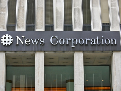 News Corp reported an unexpected increase in revenue