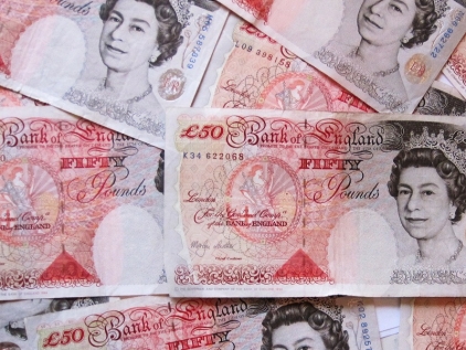 British pound rose sharply on Haldane's comments