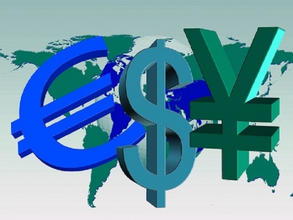 Euro and Yen rose against the dollar 